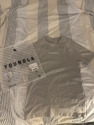 Grå t-shirt från YoungLA - Grå supervillain compression shirt från Young la, helt oanvänd! Storlek S