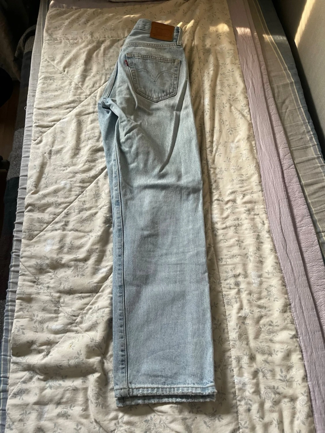 LEVIS Ljusblå raka jeans - 2