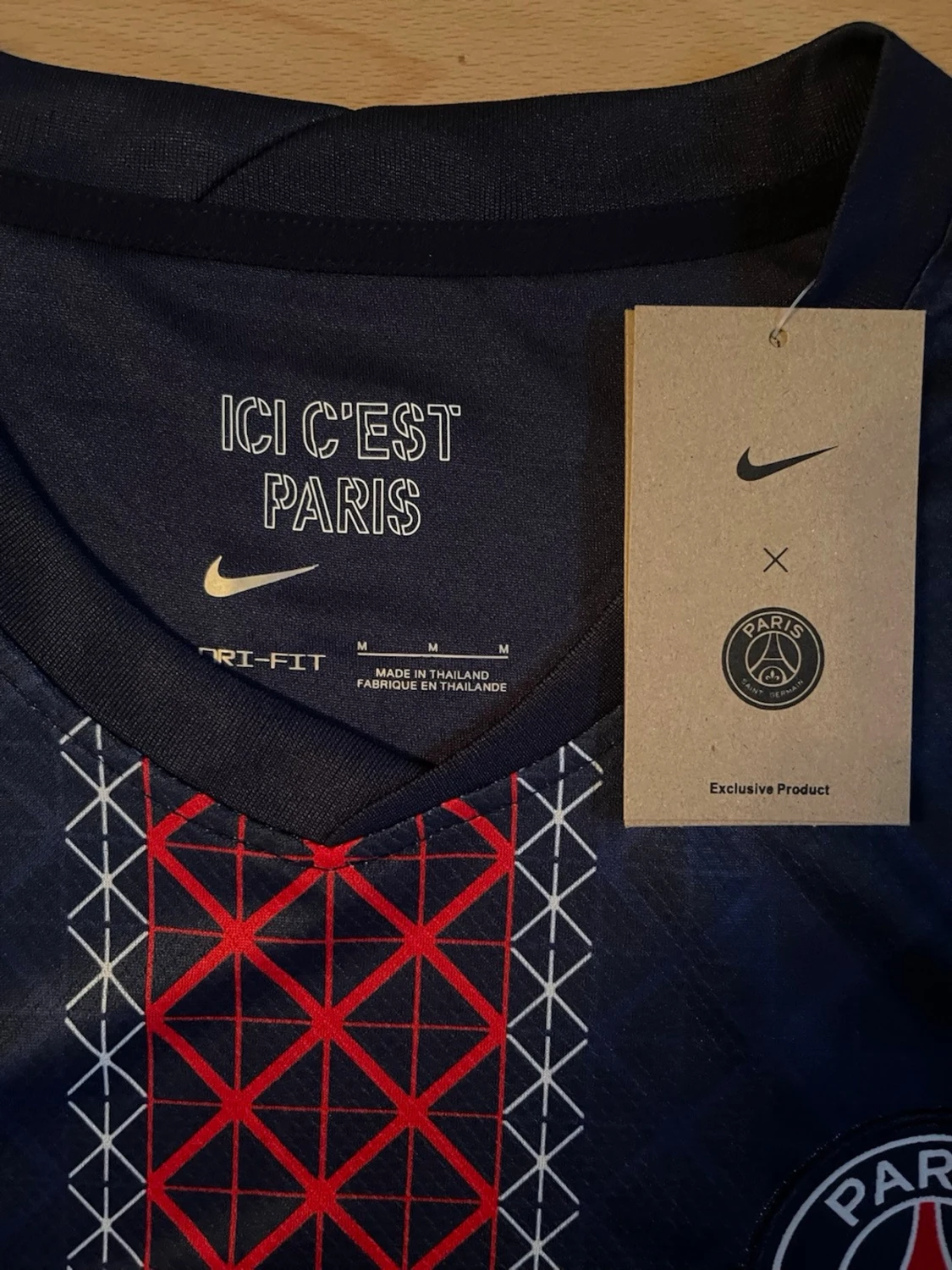 PSG matchtröja Nike blå röd - 1