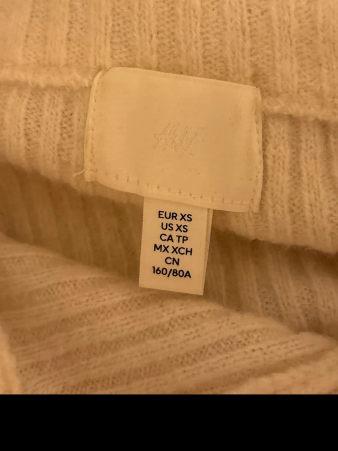 Offshoulder stickad tröja från H&M - 1