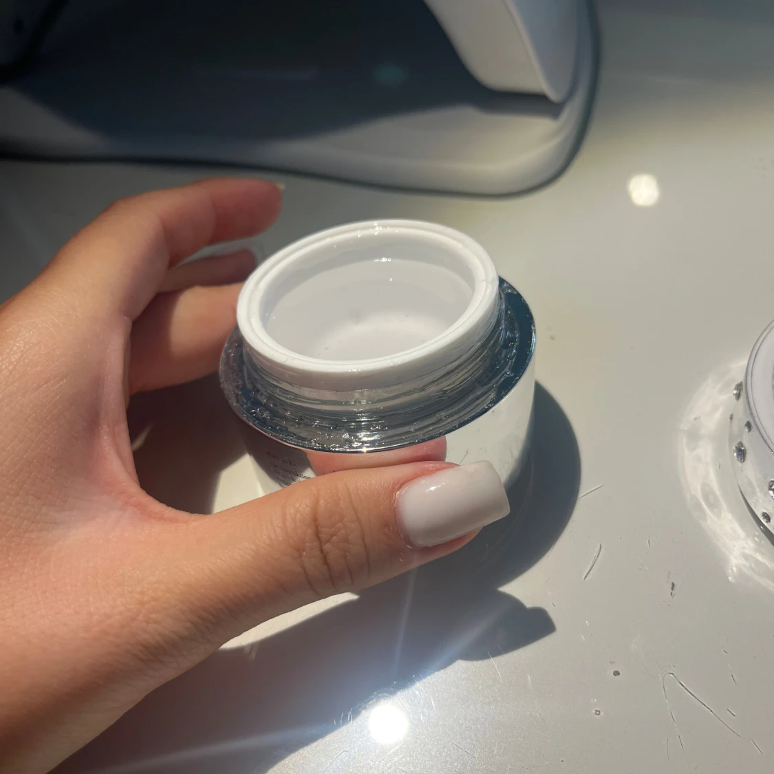 Base Gel 25 ml med silverdetaljer - 2