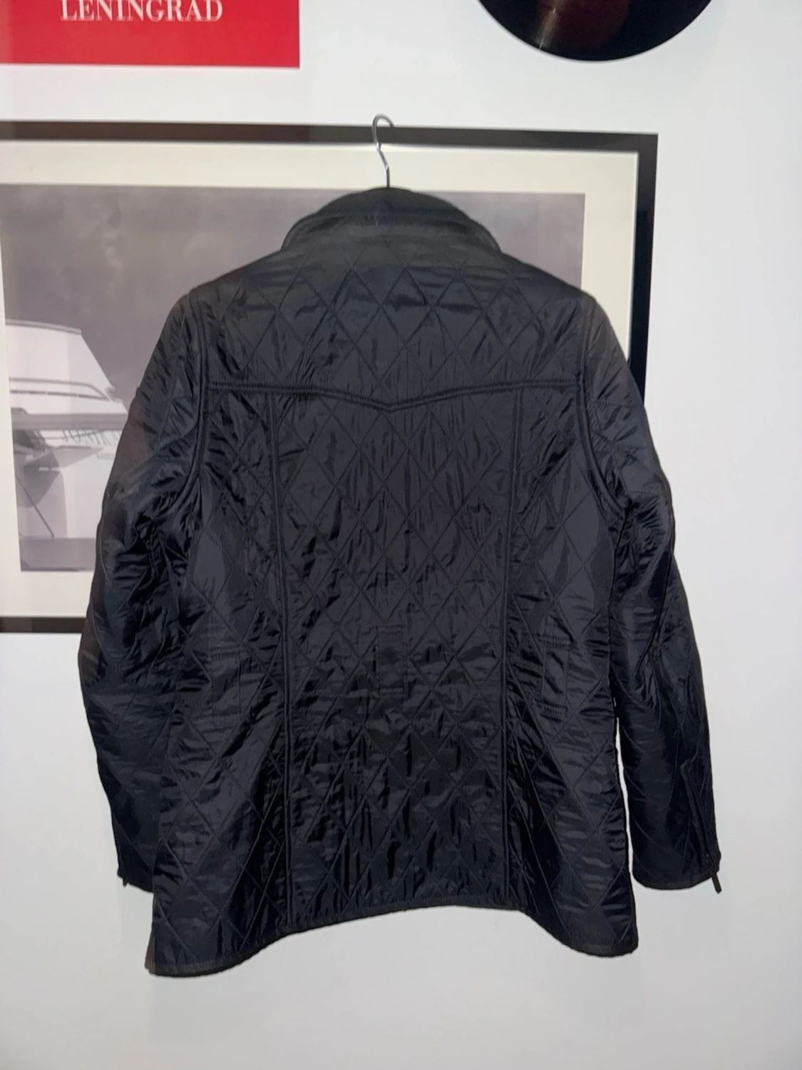 Svart quiltad rock från Barbour - 1