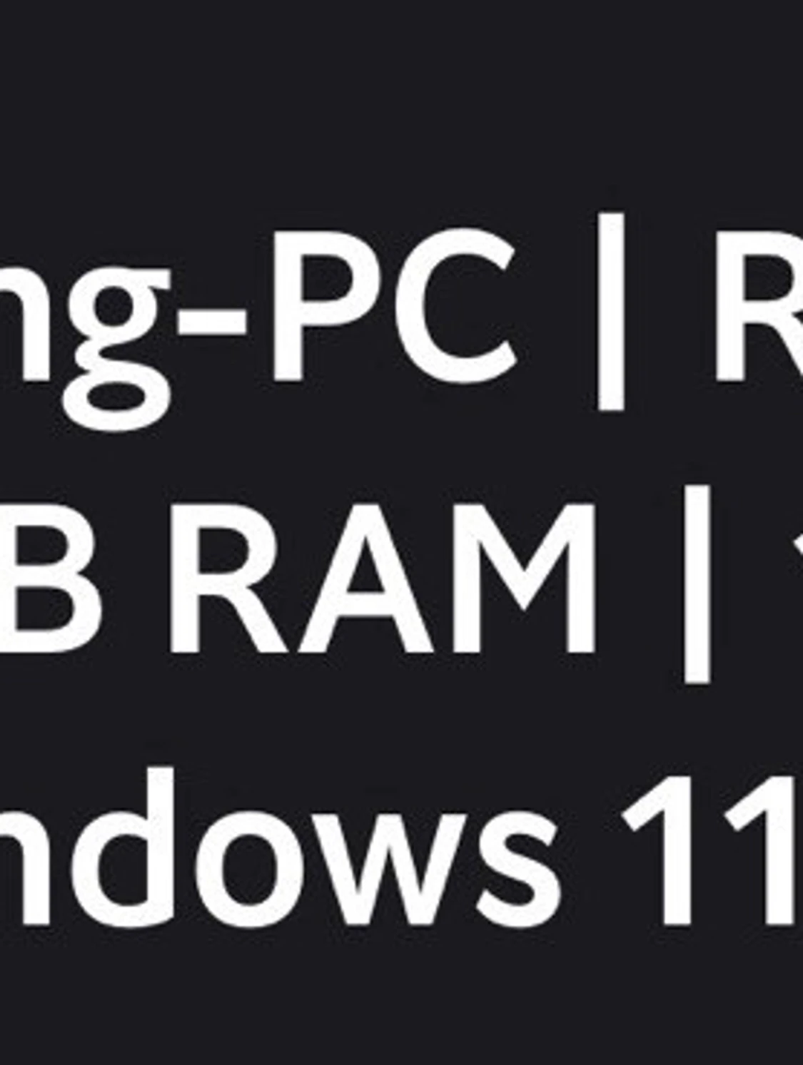 Vit gamingdator med RGB-belysning - 3
