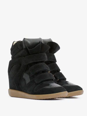 Marant sneakers  - Snygga marant sneakers med kilklack och kardborreband. 💕