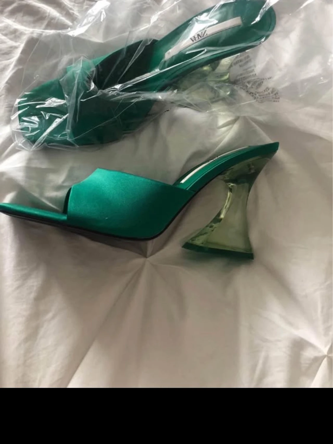 Gröna slip-in klackar från Zara - 3