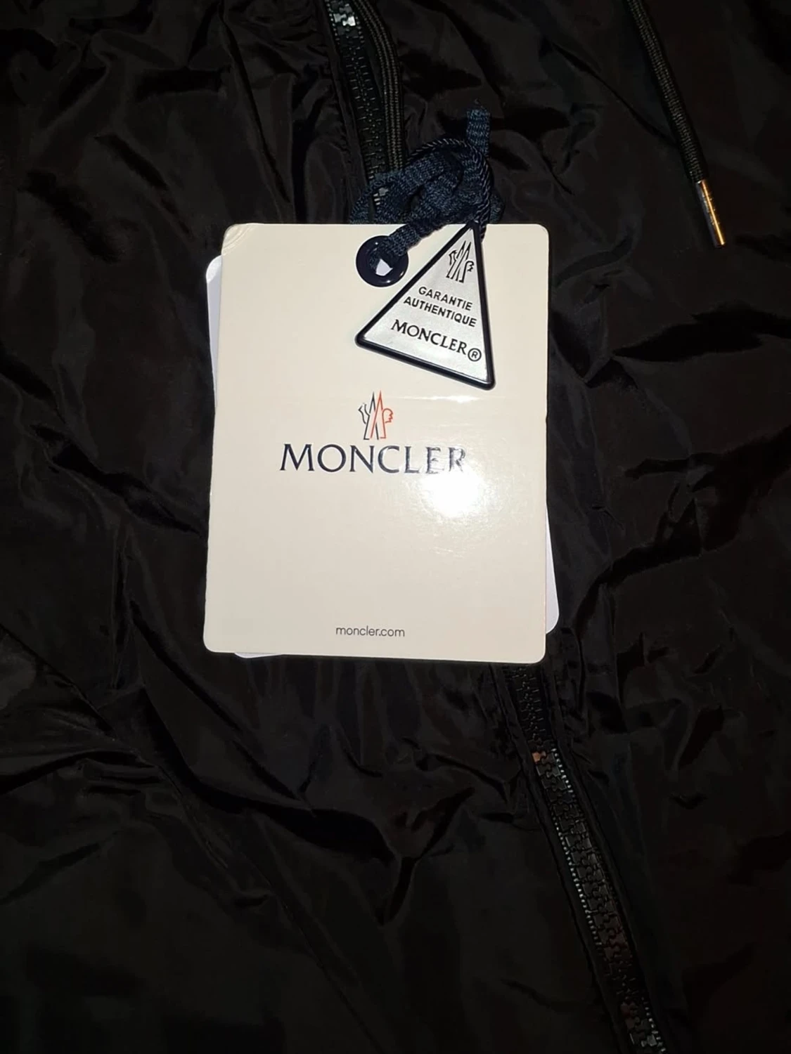 Svart vindjacka från Moncler - 2