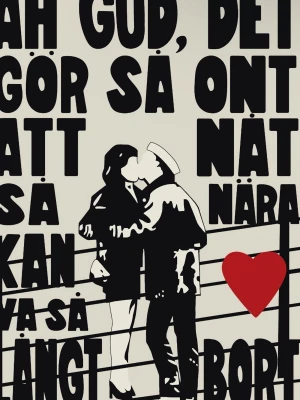 Håkanposter 50x70 - Kom igen Lena