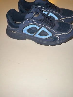 Blå Dior sneakers - B30 dior skor använda ett antal gånger 