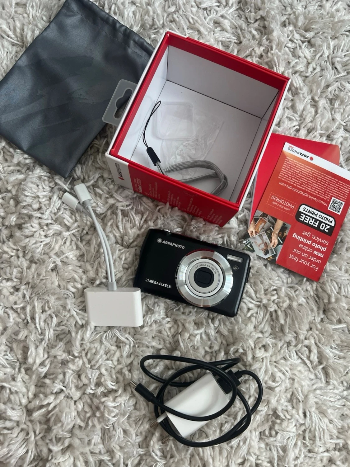 AgfaPhoto digitalkamera 21MP svart - 1