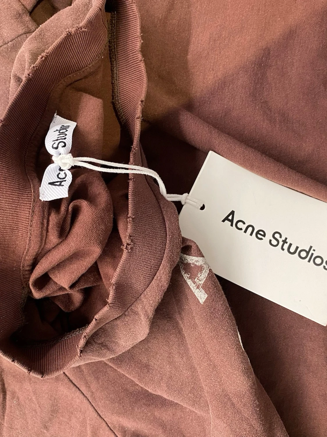 Brun långärmad topp Acne Studios - 6