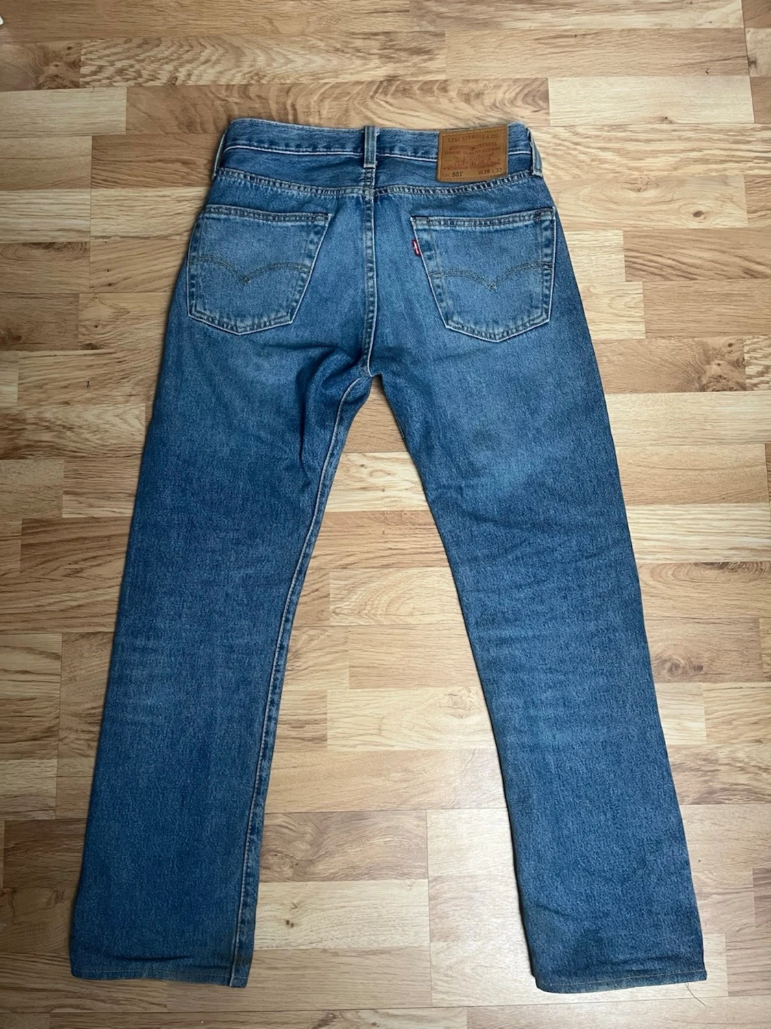 Levi's blå 501 - 1