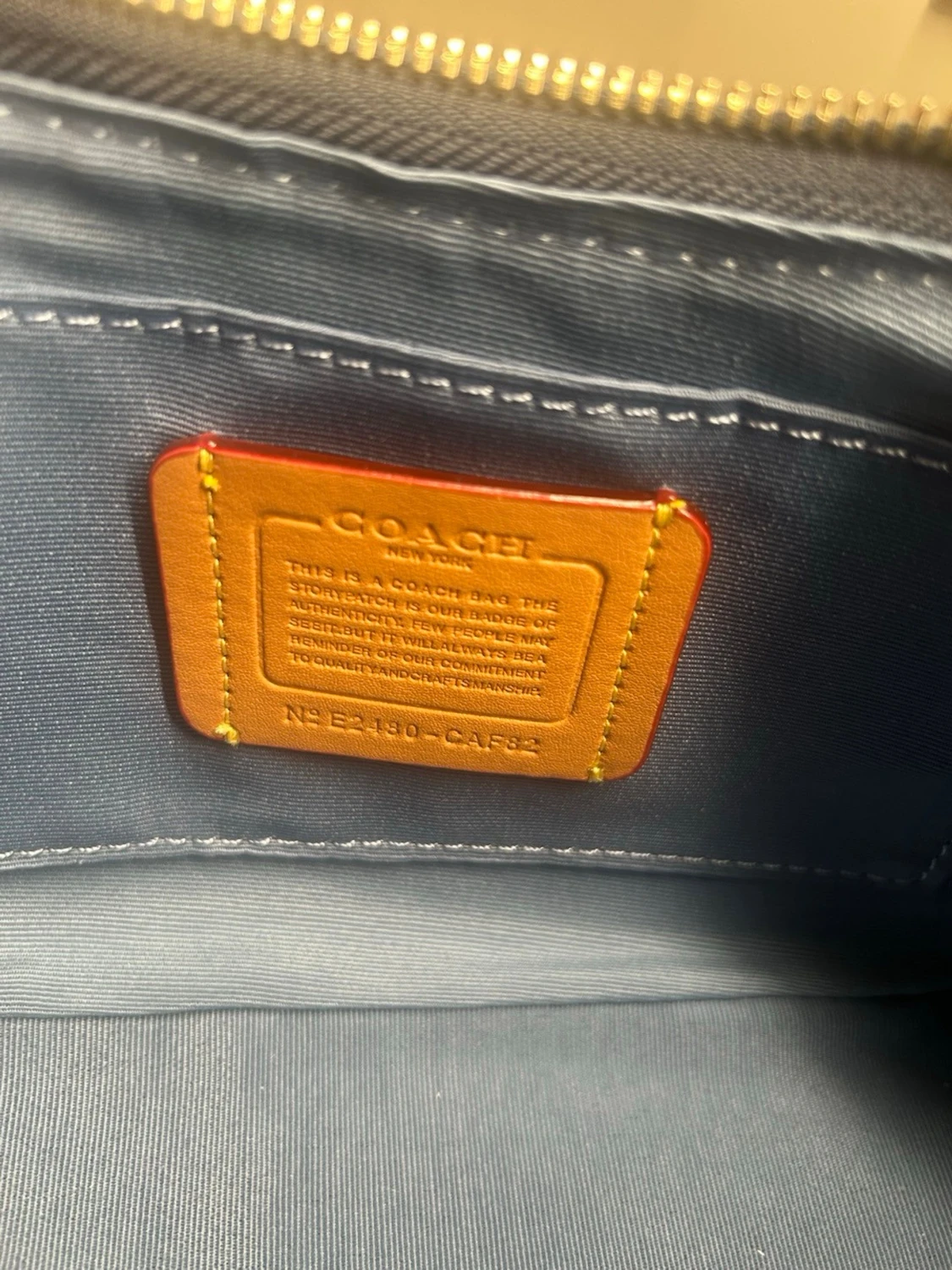 Coach New York Denim - 5