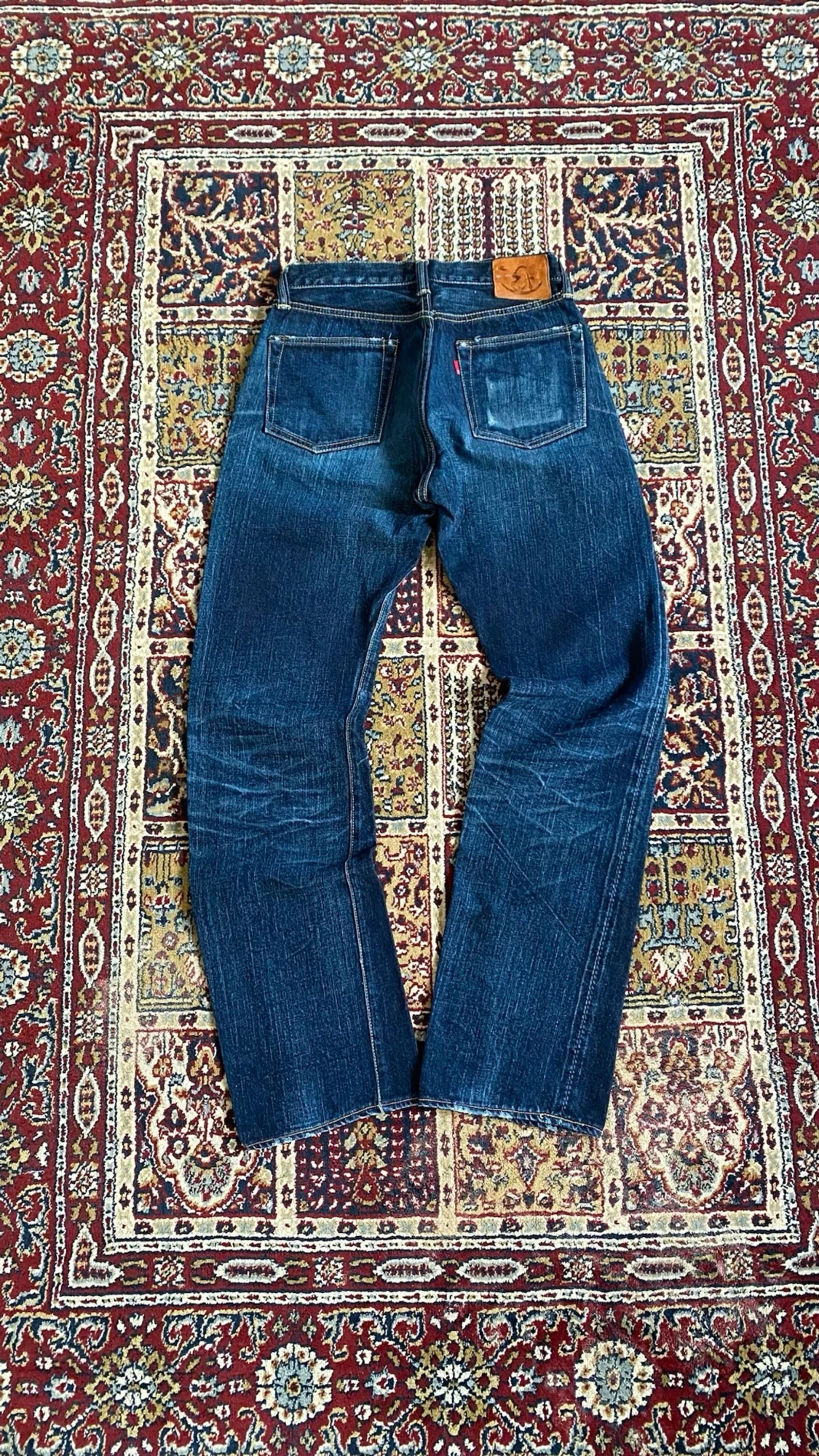 Samurai bootcut blå jeans vintage - 1