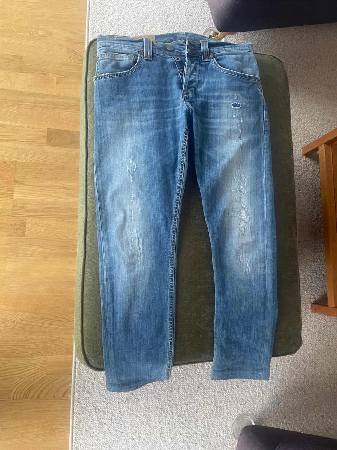 Blå jeans från Dondup , storlek 29 - 3