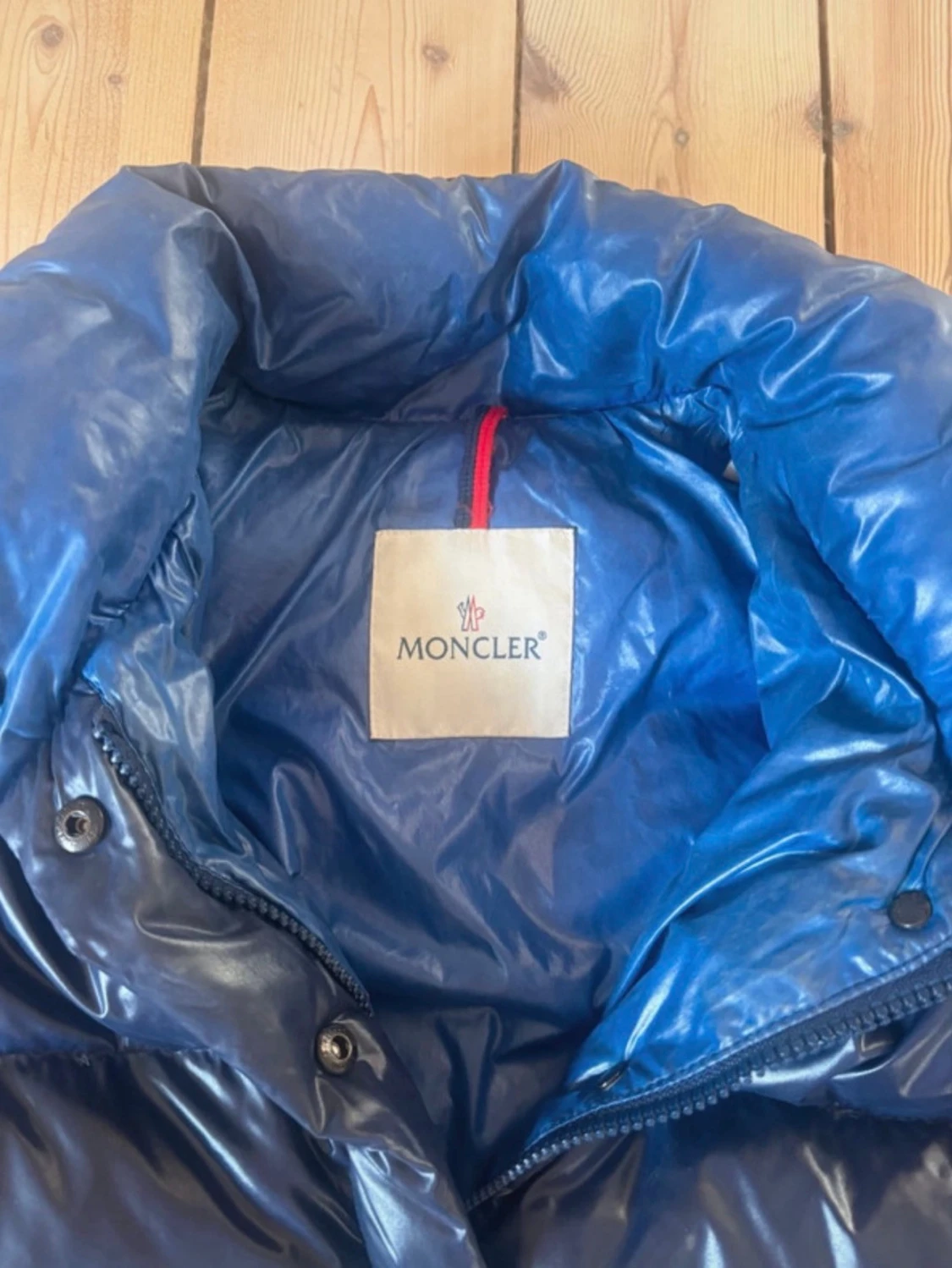 Blå Moncler jacka  - 2