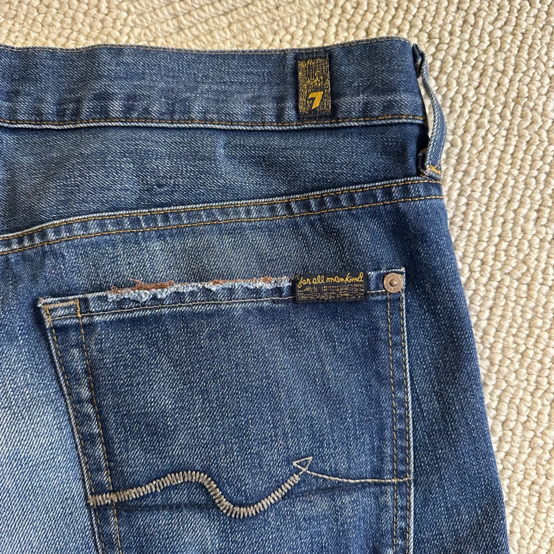 Blå Jeans från 7 for all Mankind - 4