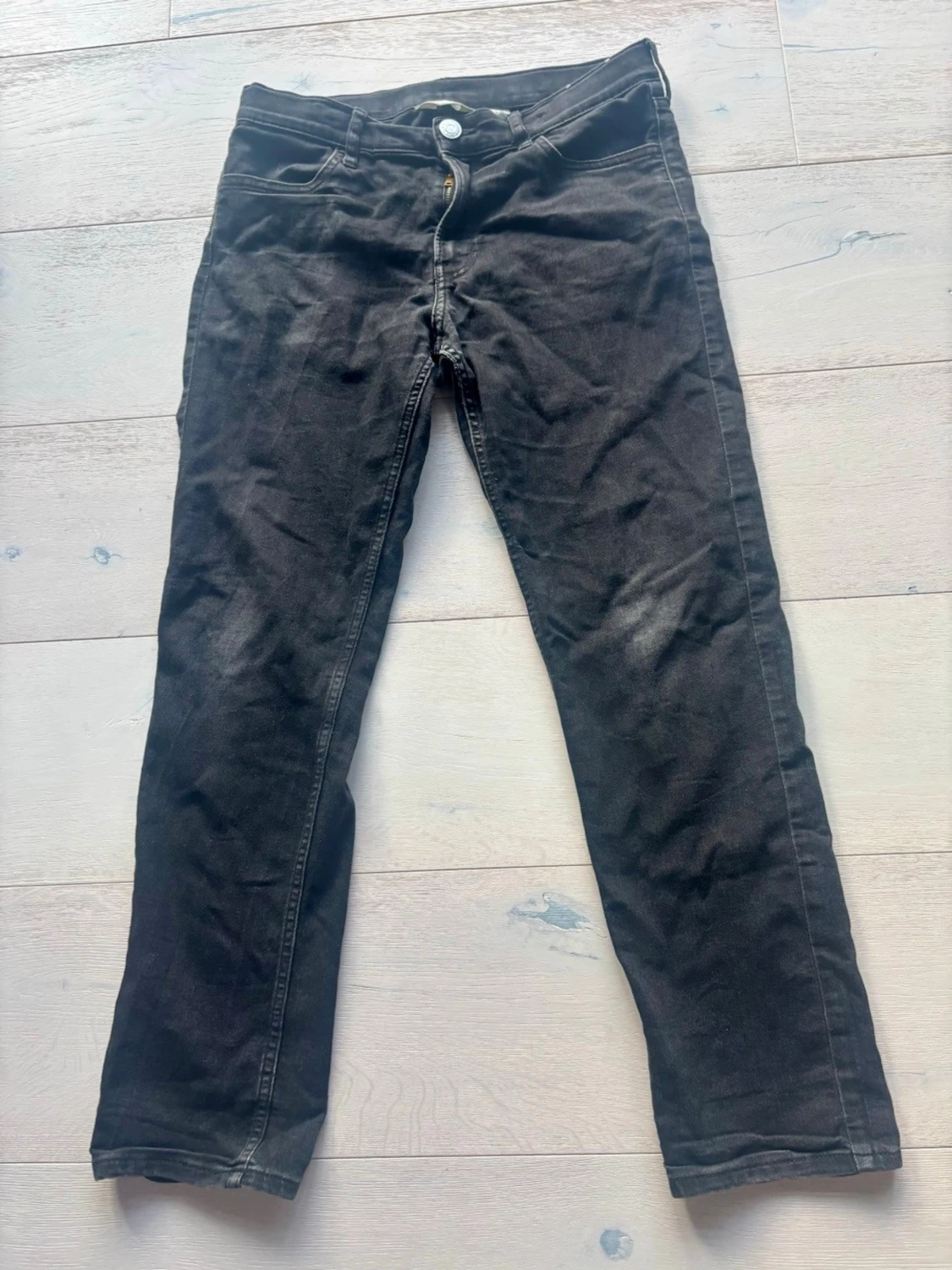 Svarta skinny jeans med stretch - 3