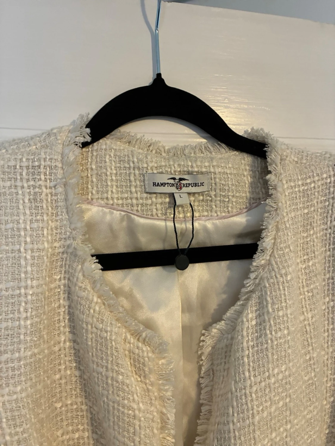 Krämvit kappa från Hampton Republic - 1