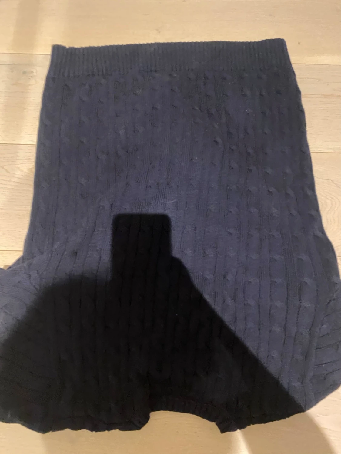  HELT NY! Mörkblå kabelstickad tröja Polo Ralph Lauren  - 1