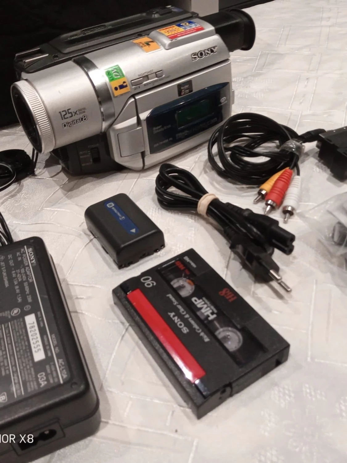 Sony DCR-TRV230E Digital8 för HI8-BAND OCH VIDEO8 videokamera - 4