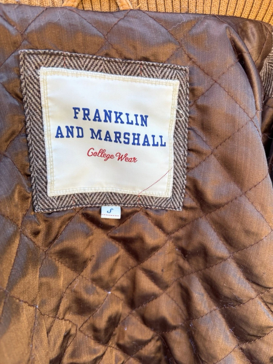 Bomberjacka Franklin & Marshall brun/beige - 2
