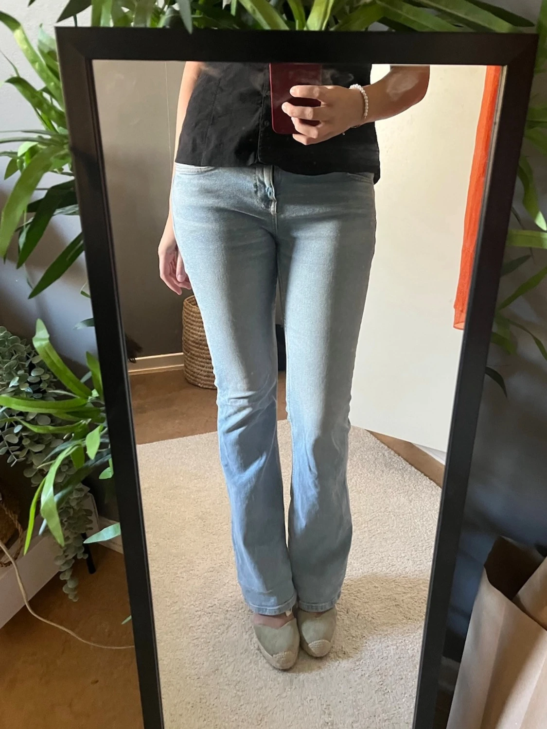 Lågmidjade jeans  - 1