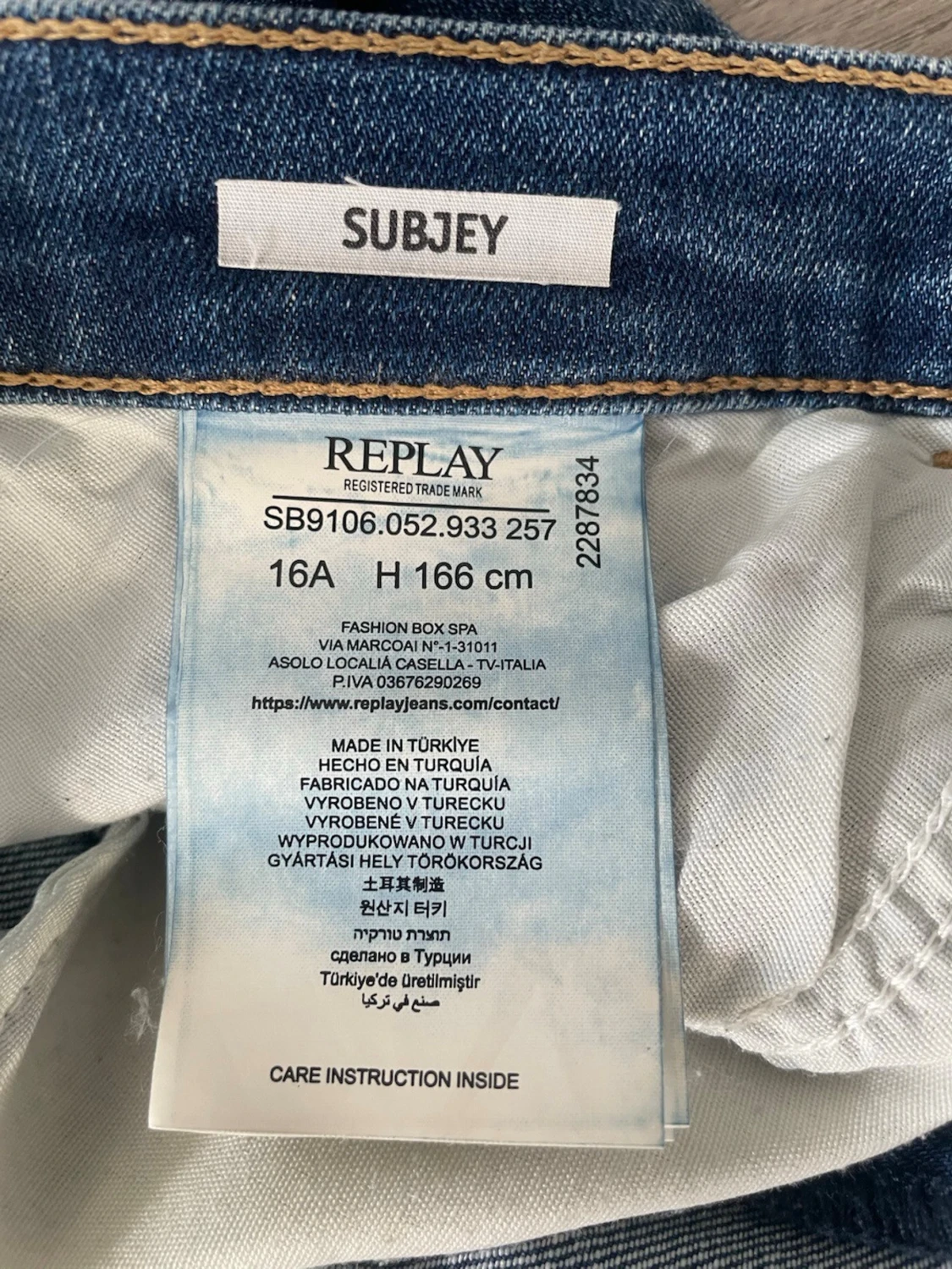 Blå jeans från Replay - 3
