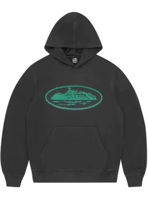 Corteiz Hoodie (ÄKTA) - Köpt från CRTZ.RTW officiella sida på deras mystery hoodie drop, kvitto finns på mail. Strl S COND 10/10 helt ny oanvänd kommer med tags o dustbag.
