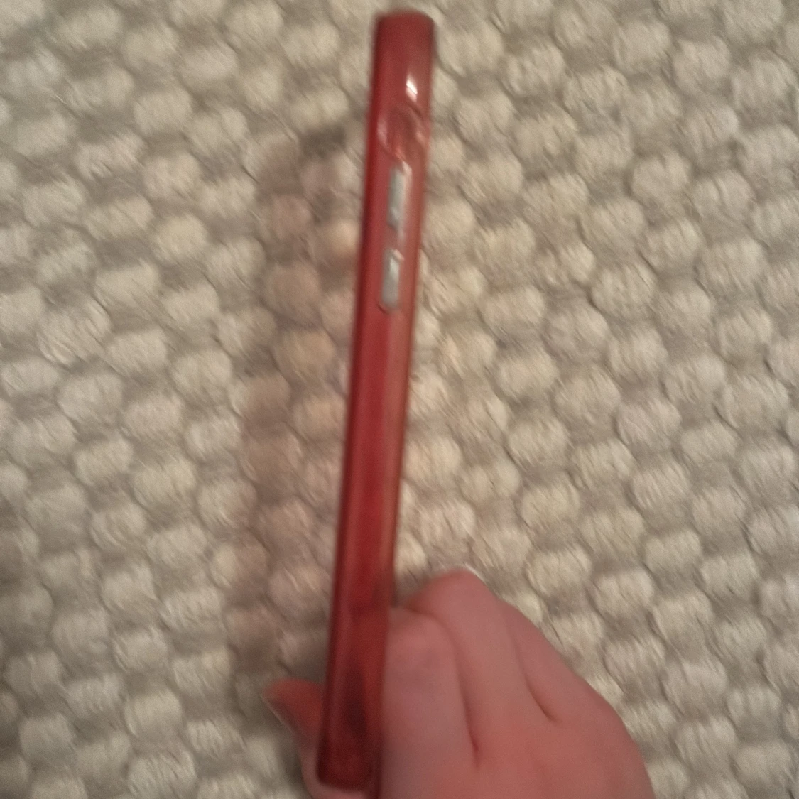 iPhone Skal Röd Transparent - 2