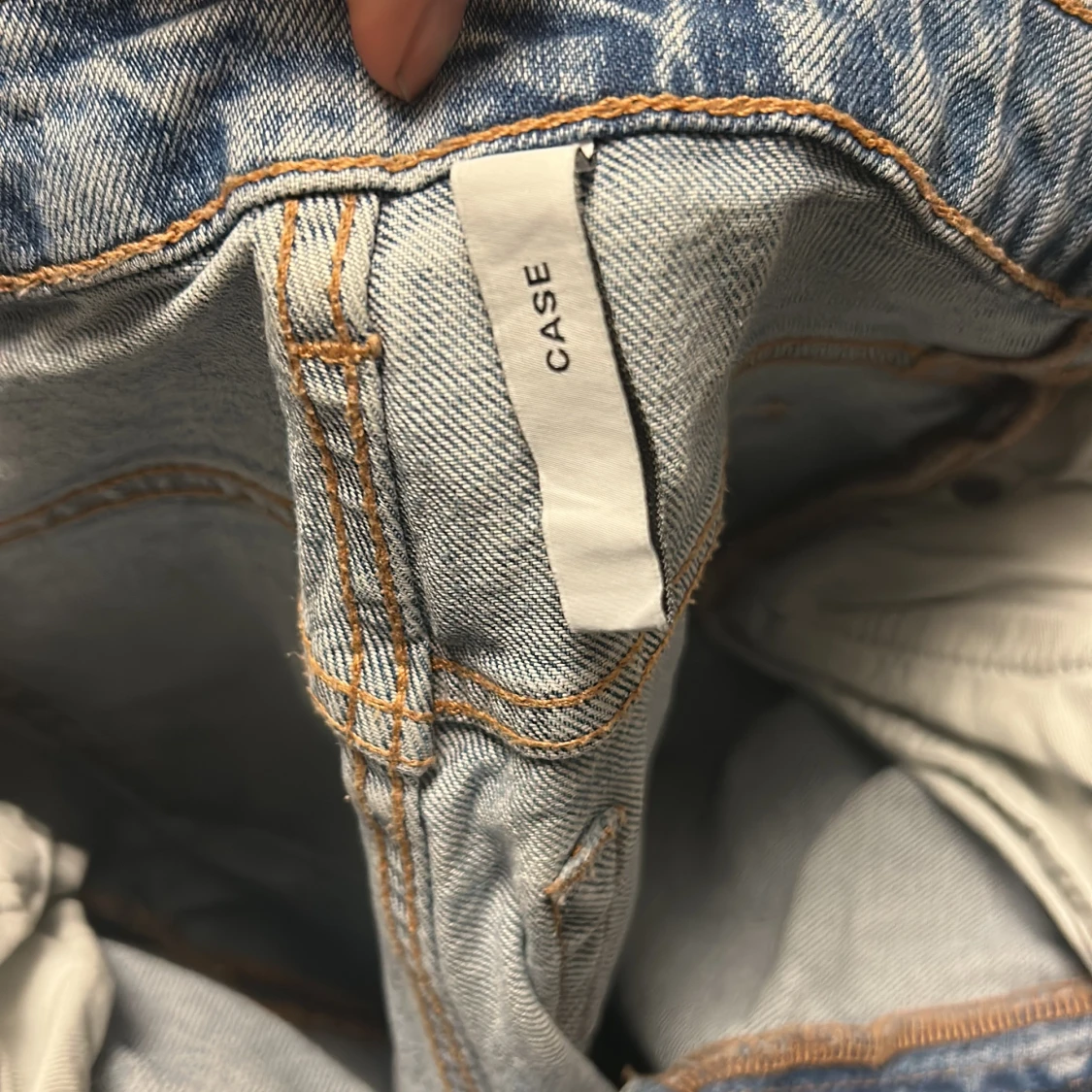 Weekday Case ljusblå jeans W25 L28 - 2