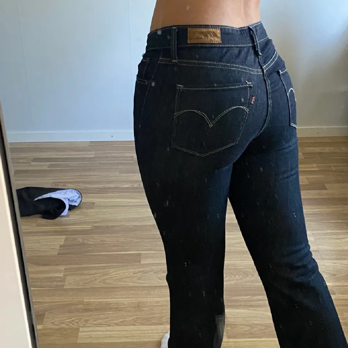 Levi's 527 mörkblå bootcut jeans - 1