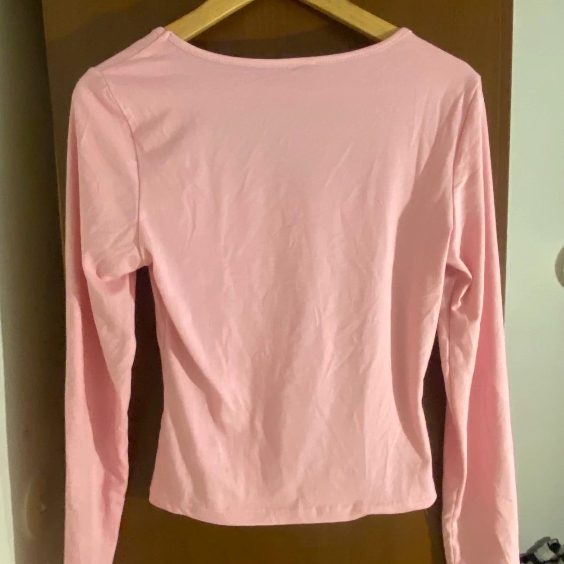 Ljusrosa långärmad topp från SHEIN - 2