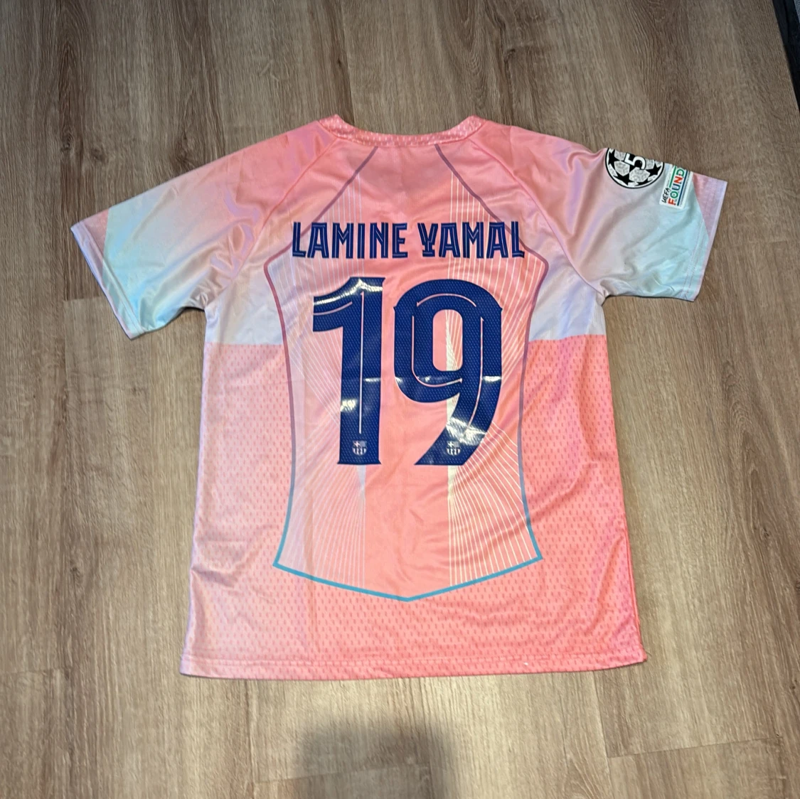FC Barcelona Lamine Yamal rosa matchtröja - 1