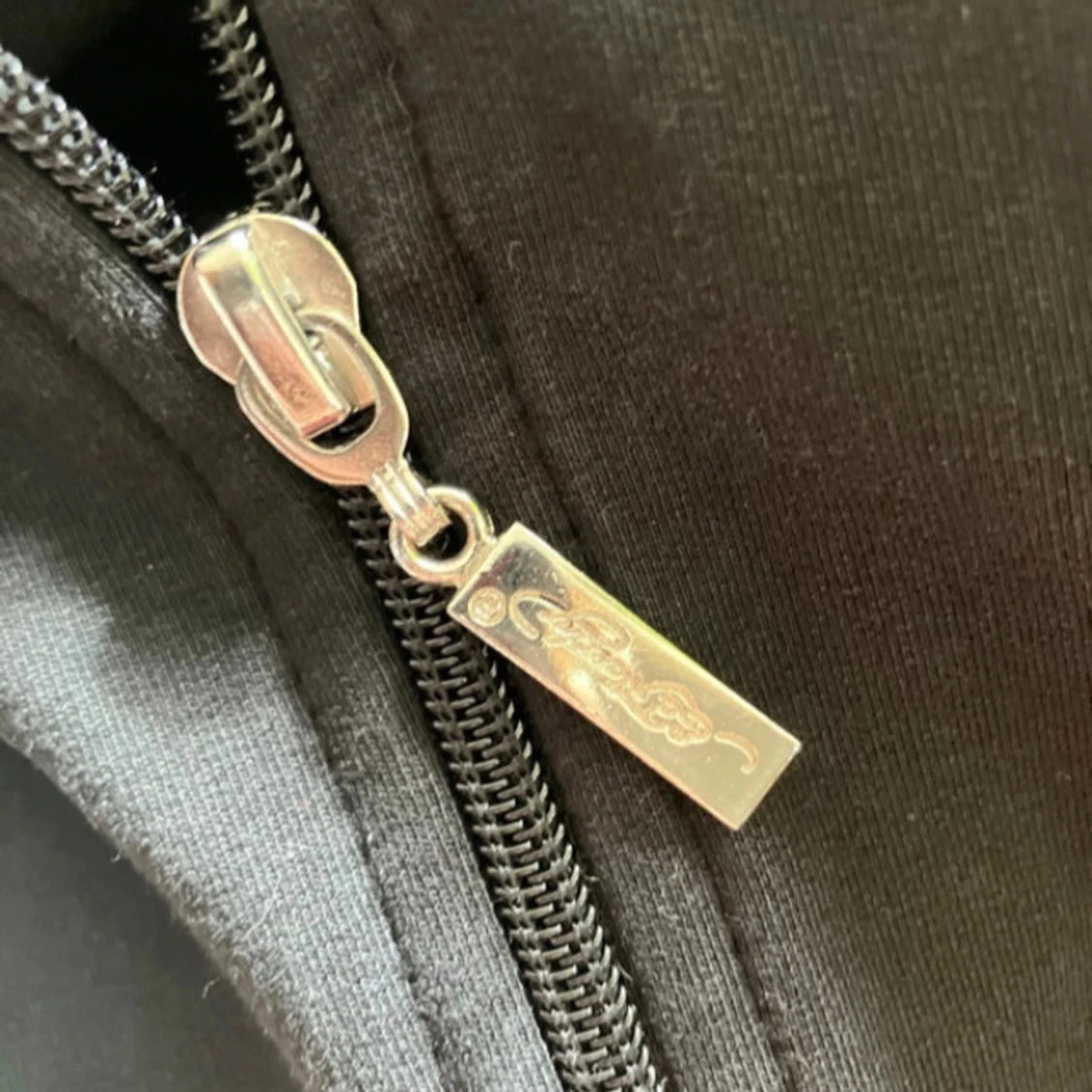 Ed hardy zip med päls  - 3