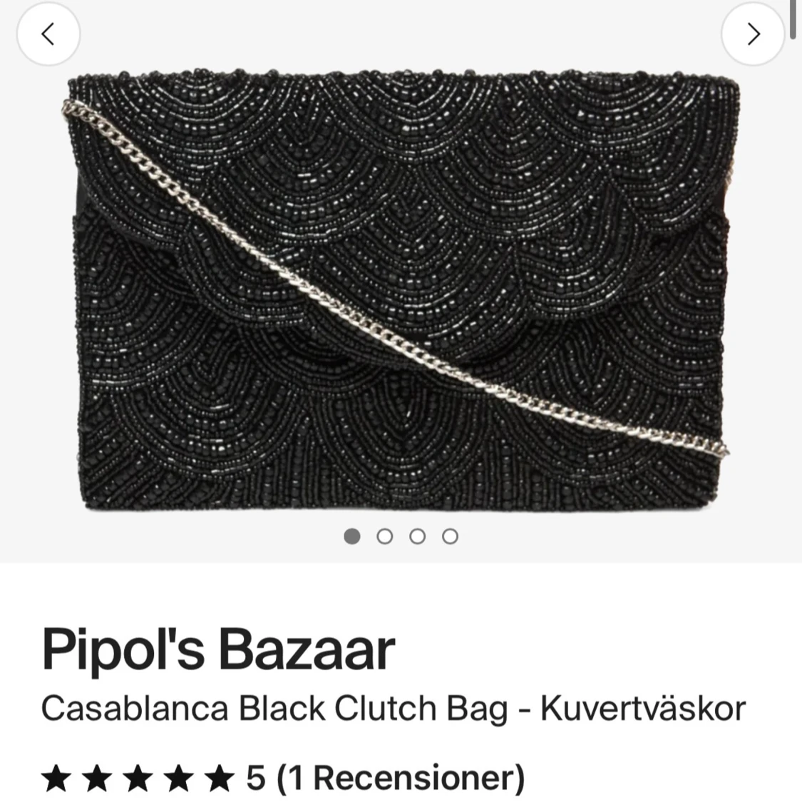 Pipol's Bazaar väska i svart