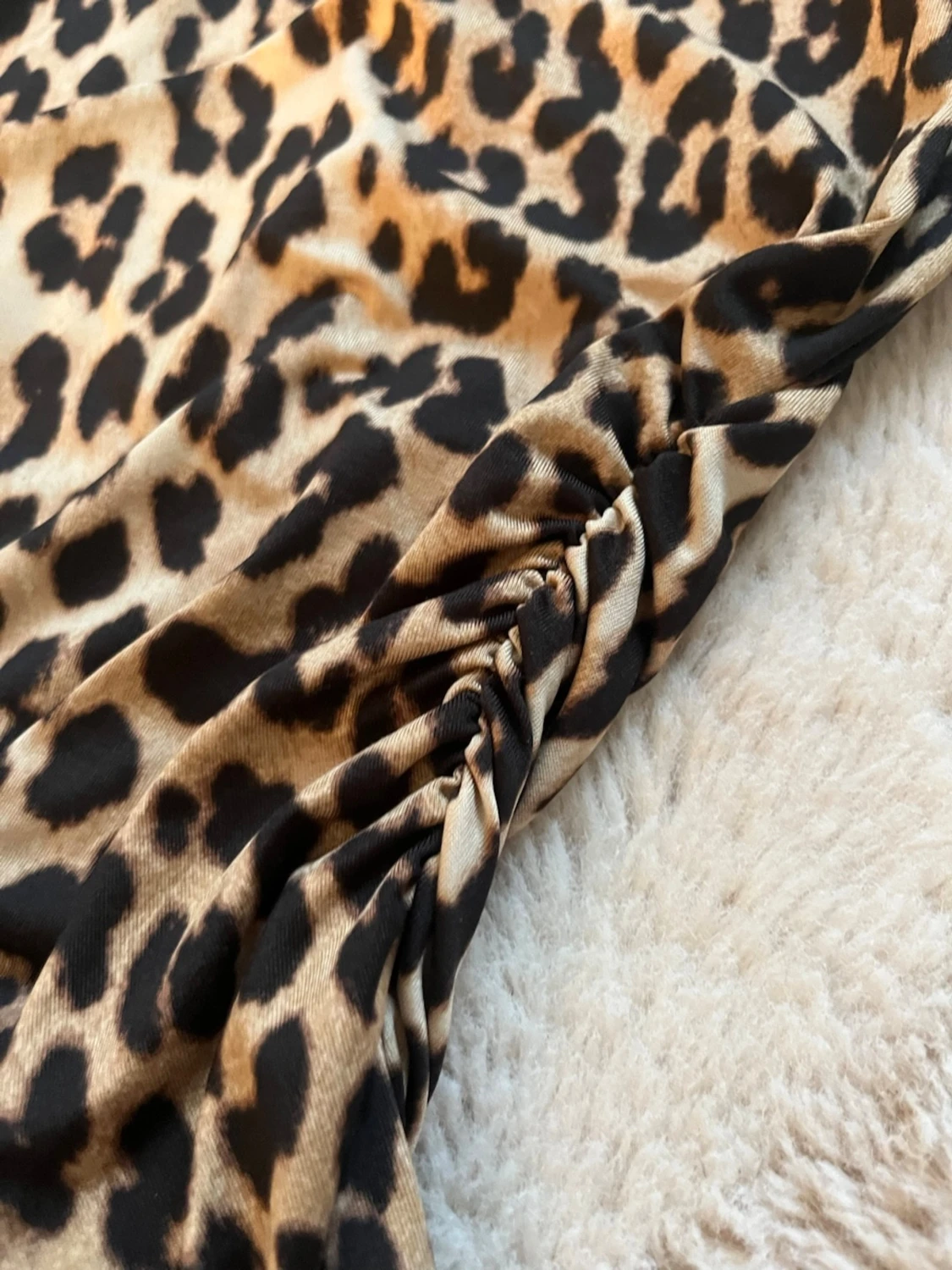 Leopardmönstrad topp från H&M - 1