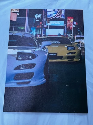 Bil tavla - En snygg bil tavla