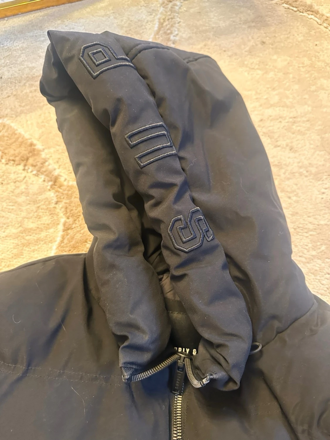 Svart pufferjacka Supply & Demand M - 2