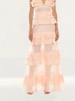 true decadence klänning  - assnygg balklänning från true decadence. använt 1 gång + provning. köpt för ca 2000kr men vill få såld. storleken är 10 men skulle säga att det motsvarar 36-38, passar bra på mig som är 173 o bär S/M. 