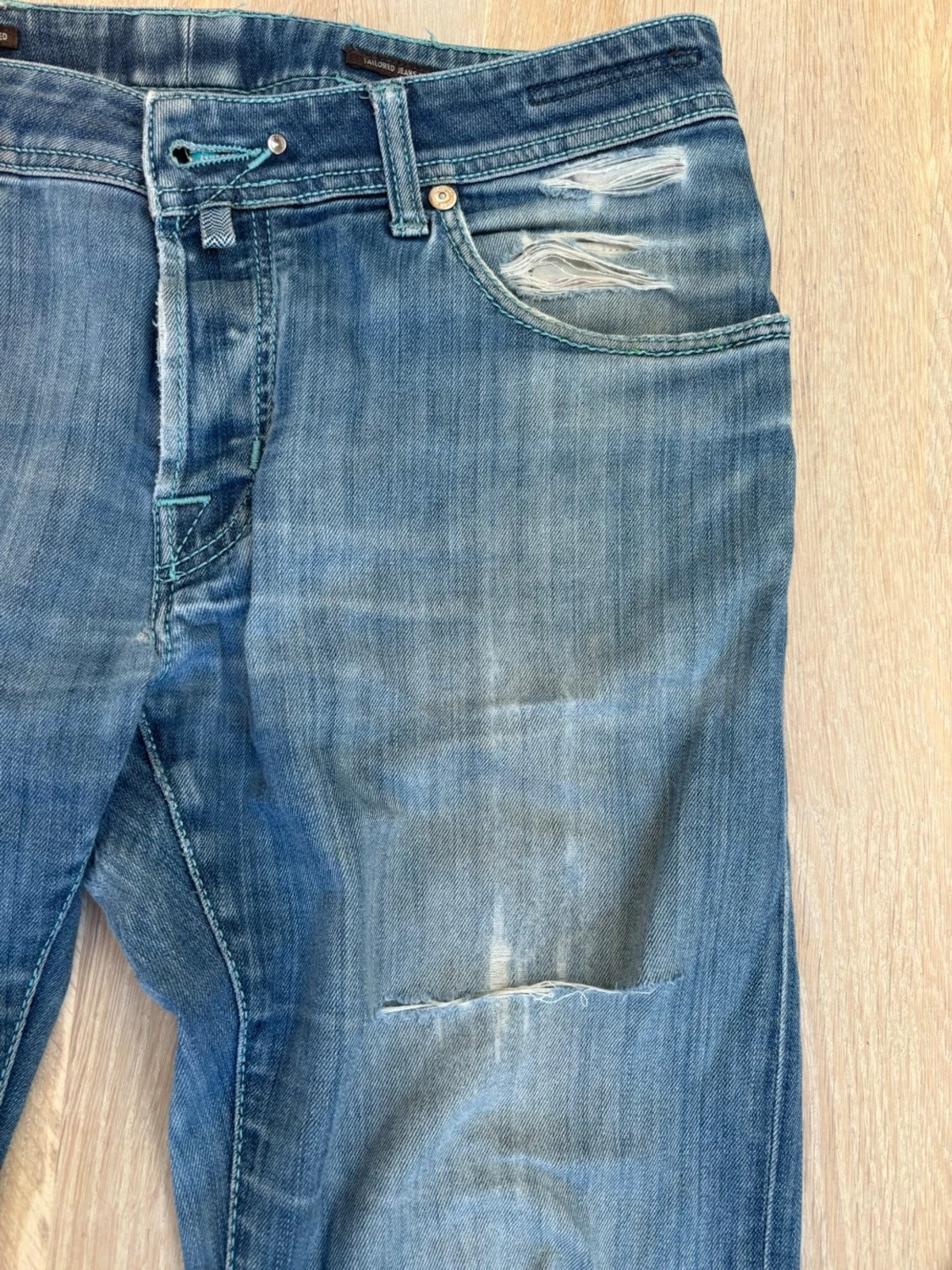 Blå slim jeans från Jacob Cohen 622.c - 2