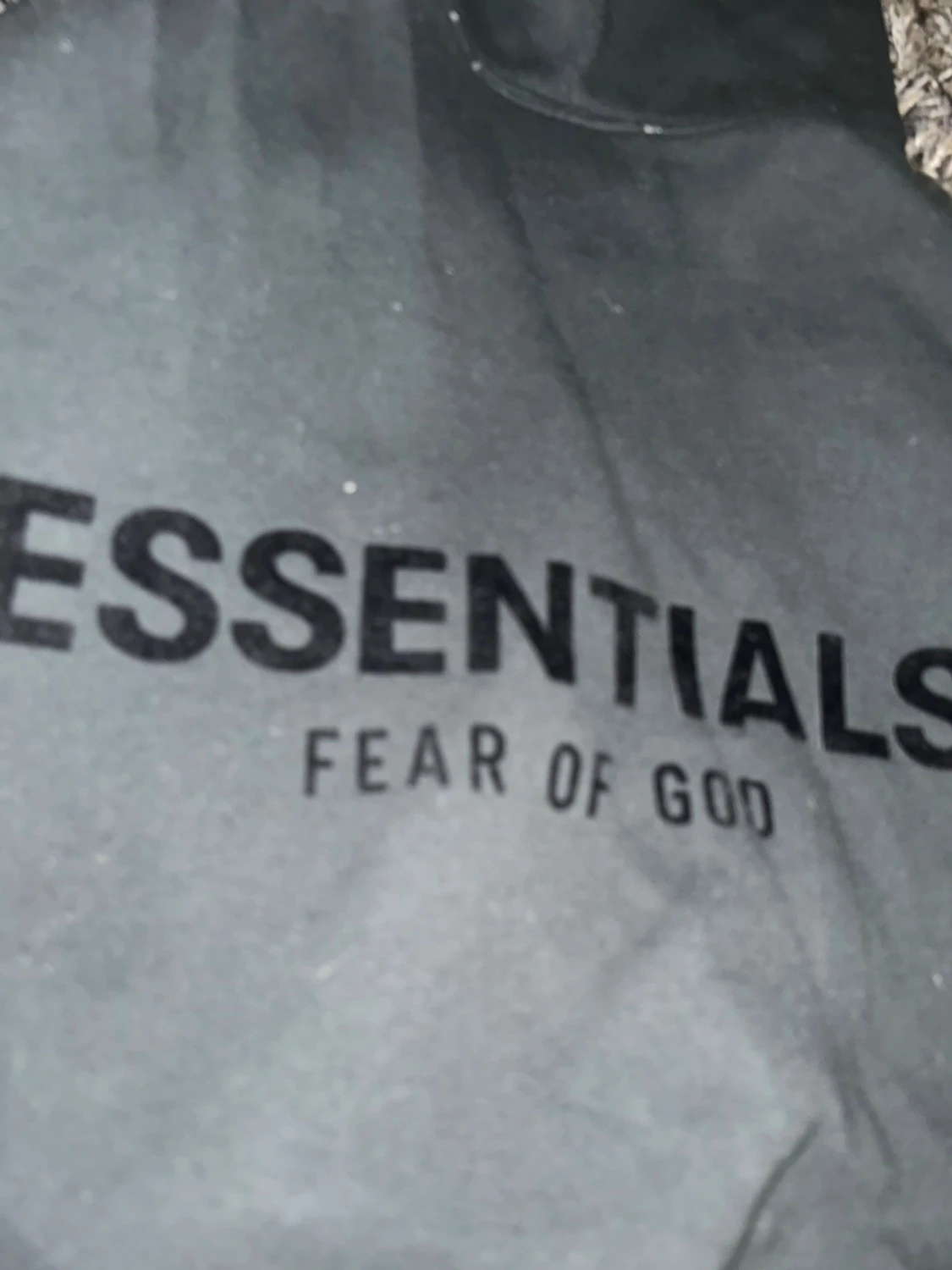 Svart Essentials Fear of God hoodie - 1