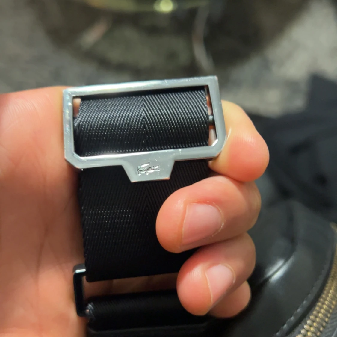 LACOSTE AXEL VÄSKA I LÄDER. (Pris kan diskuteras vid snabb affär) - 3