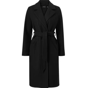 Svart Kappa VeroModa - Rensar plagg jag inte använder o vill ba bli av med denna då den inte används längre. Köpt från veromoda ett tag sen, använd ett par gånger. Inga värre defekter dock kan den uppleval lite ”nopprig” vid armarna. Men inget som syns på det sättet. Kom dm för bilder. 