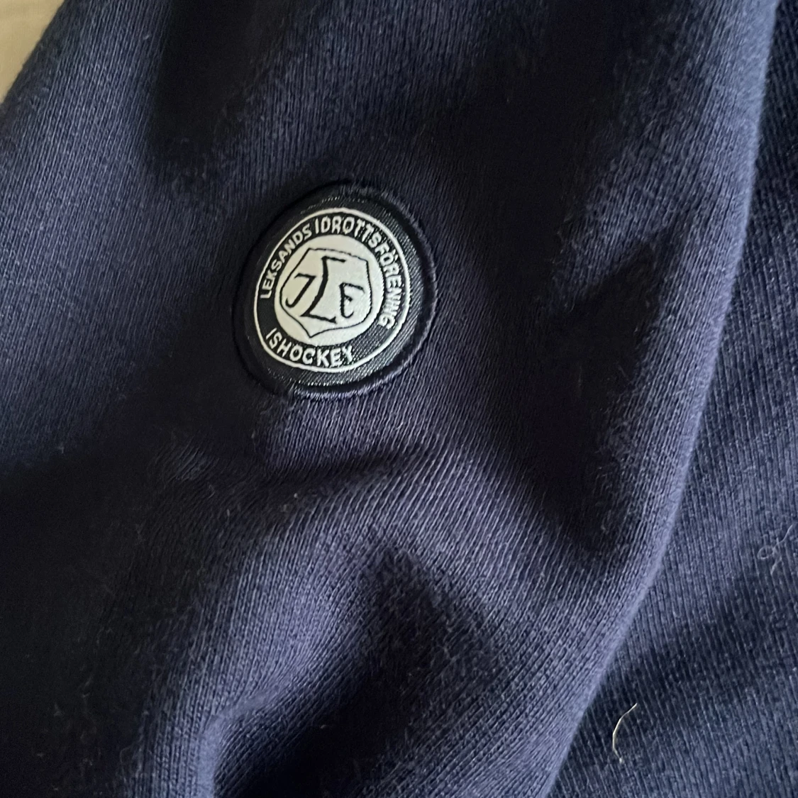 Mörkblå Leksands IF hoodie XXL - 2