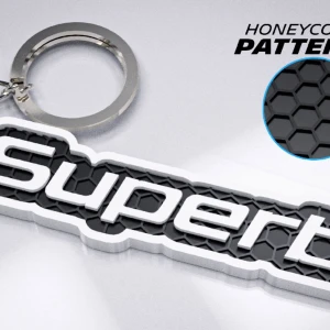 Skoda superb nyckelring  - Denna design är våran bästsäljare och levereras självklart med själva ringen