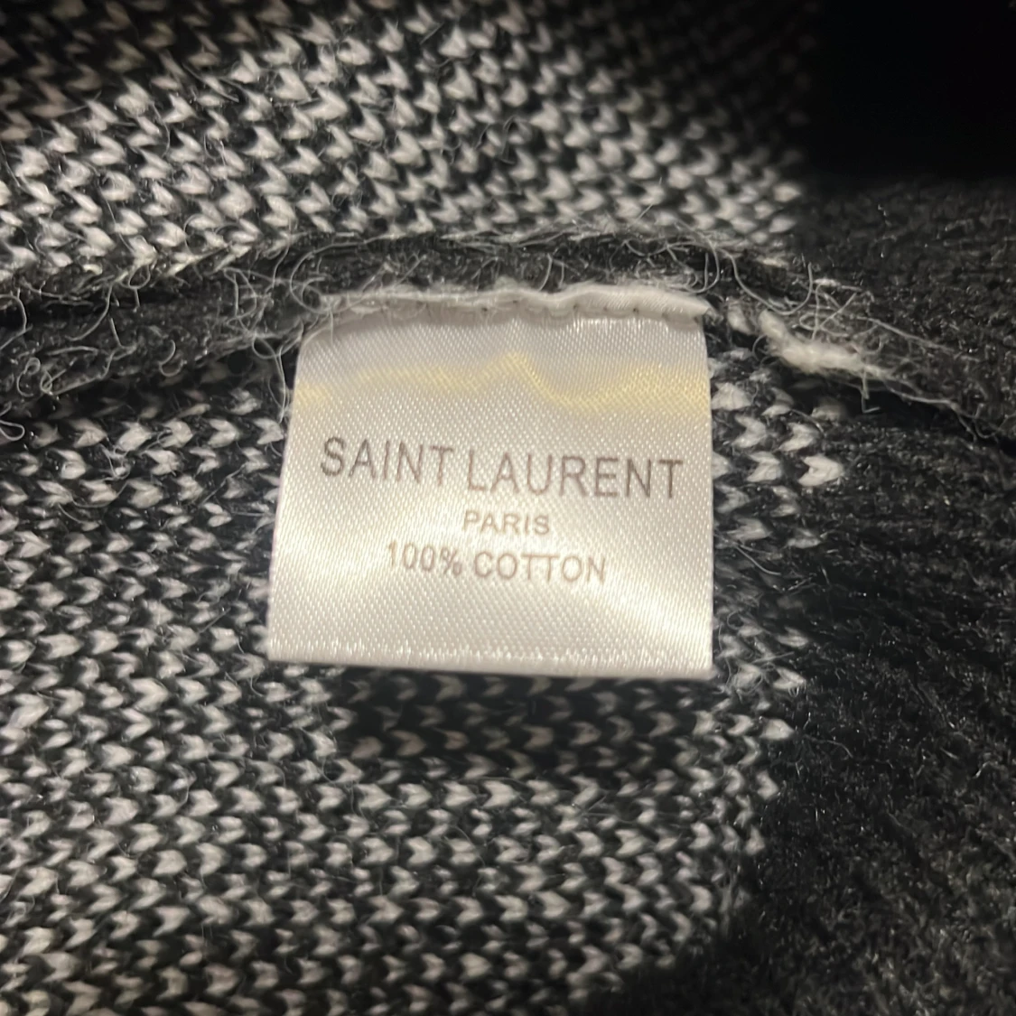 Svart Saint Laurent tröja  - 2
