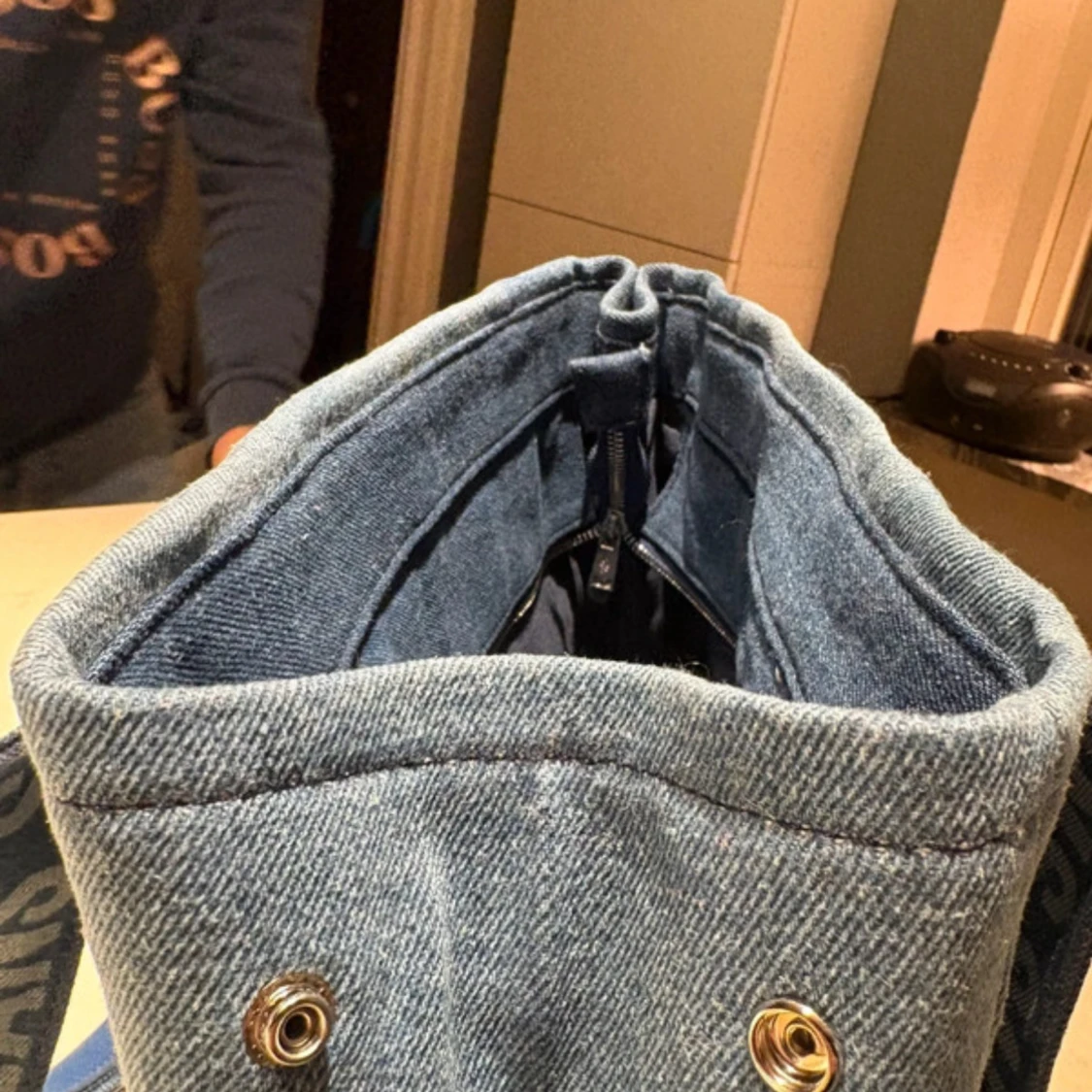 Blå denim axelväska från Salsa Jeans - 3