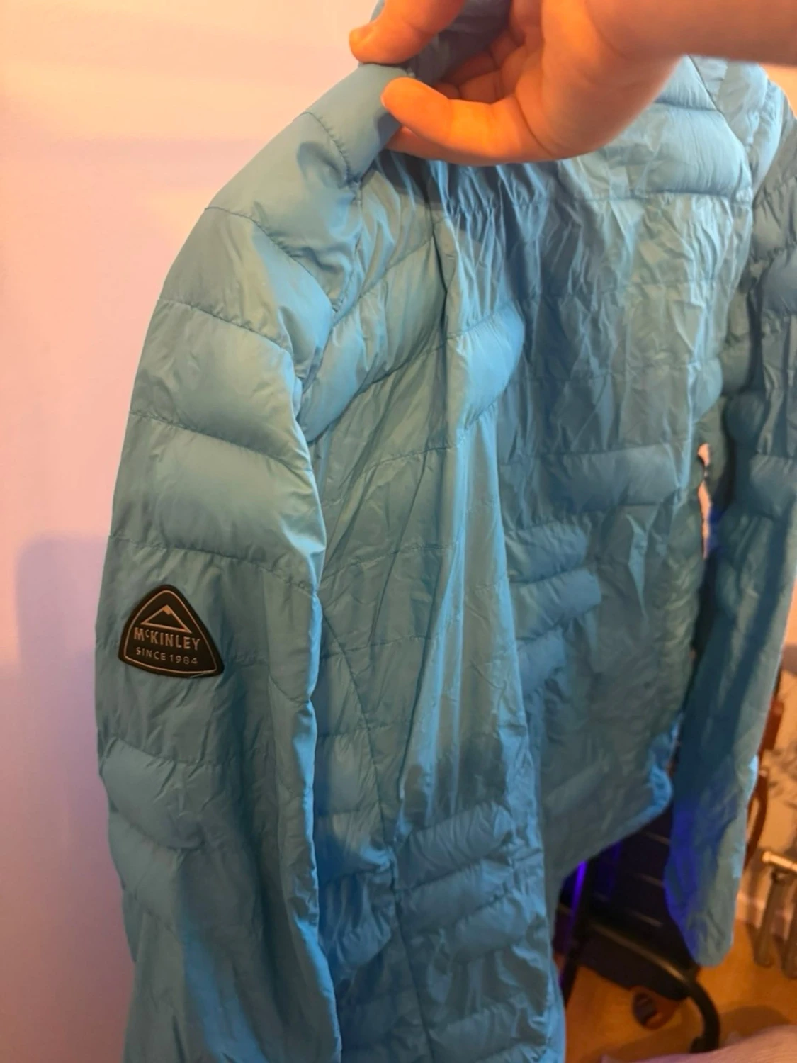 Ljusblå McKinley pufferjacka - 3