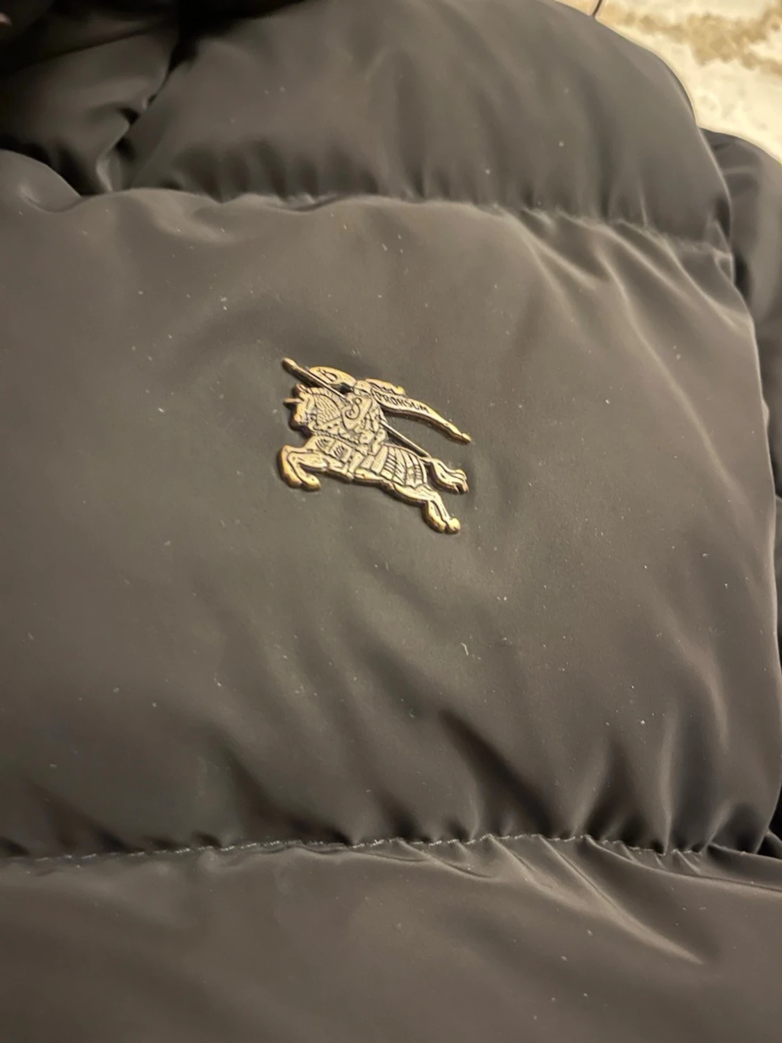 Svart pufferjacka från Burberry XXL - 3