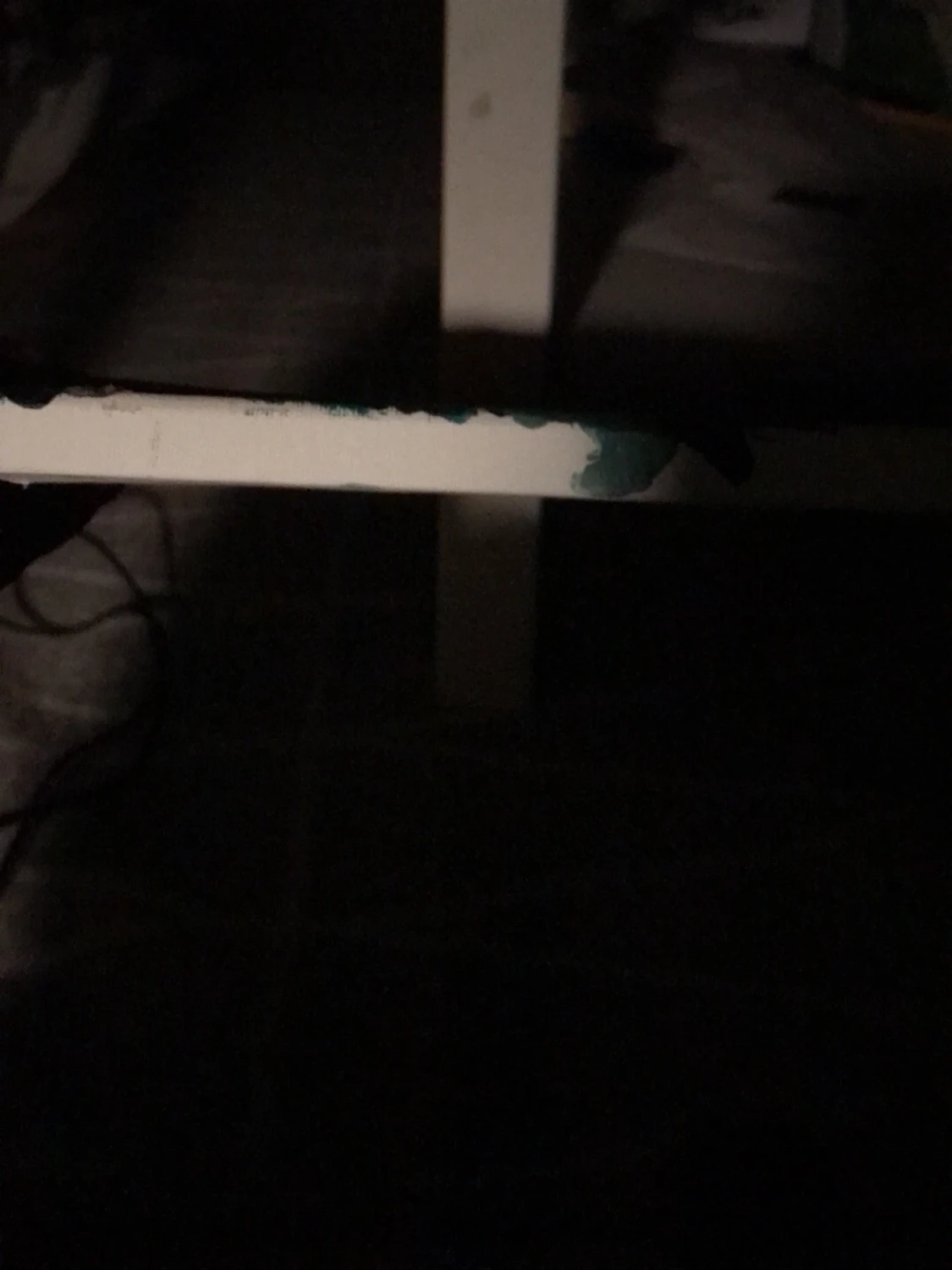 Tavla med blomma och natthimmel - 6